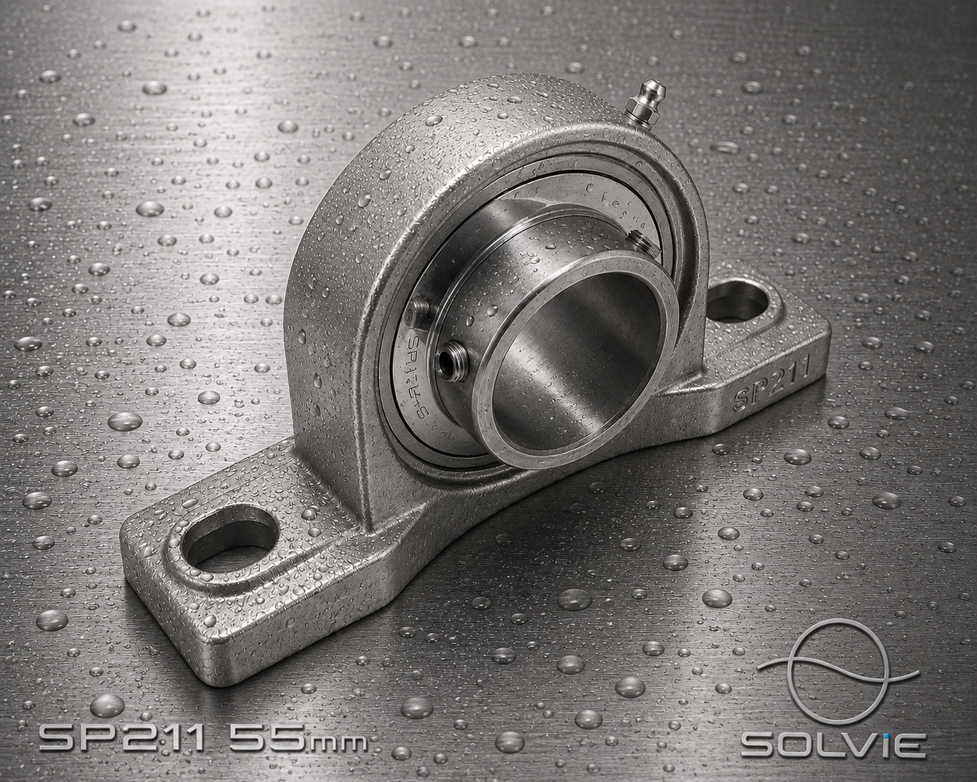 SP211-55 Stainless Pillow Block Bearing