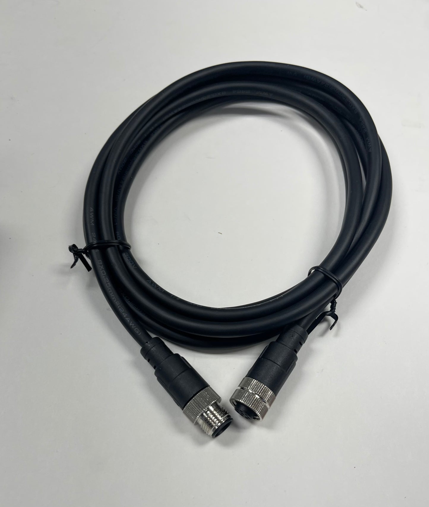 Solacrion® M12 8-Pin A code Male to Female Connector Cable –