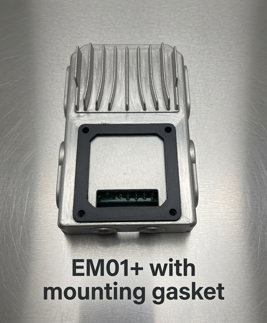 EM01+ brake control & IP56 case.